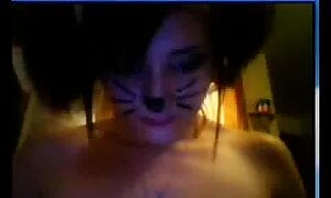 Two funny lesbians having oral sex and masturbate