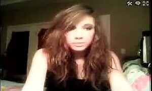 Polianna gets naked and bates on stickam