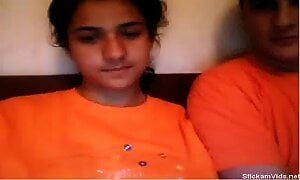 Couple play sex games on omegle