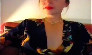 Hot girl showing her boobs