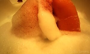 Perfect Teen with Big Ass Loves Ride on Dildo in Bathroom