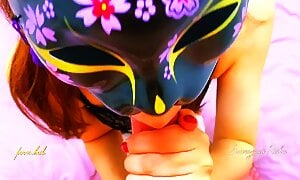 Black Cat Nasty Japanese Wife Blowjob.