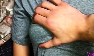 Tied up Stepsister and Cum inside - via Hub