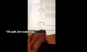 Saras Adventures 5.2 - Studying with Full Bladder Lead to Piss all over the Carpet