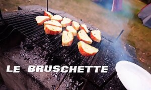 PandaVlog: Barbecue with Friends Ends in a Threesome
