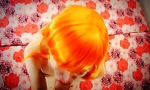 Angelic Blowjob!! Cutie Sucked a LOT of SPERM.
