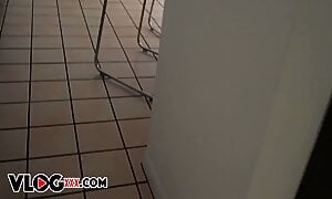 Stunning Brunette Bella Rolland in Hardcore BTS with Alex Legend