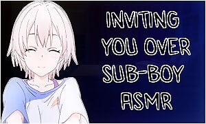 INVITING YOU OVER TO MY PLACE AFTER YOU STARED AT ME IN CLASS - SUB-BOY ASMR Roleplay