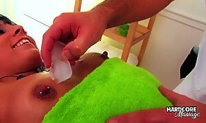Hardcore Massage - Masseur taking Advantage Analy