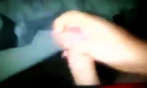 Real, jerking and cumming on sleeping brother