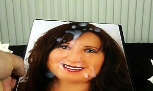Epic cumshot on my moms beautiful face
