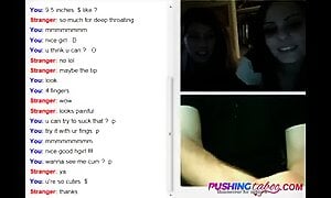 Hot sisters go on omegle for fun.mp4