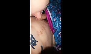 mom sucks my cock on the couch