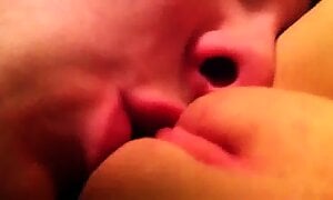 licking my real sisters pussy incest pov