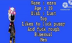 The Wishes. Sex request ( CLOSED)