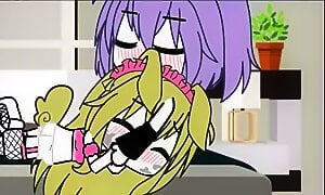 Two best friends have fun.