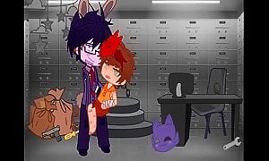 William punishes Mike (Fnaf)