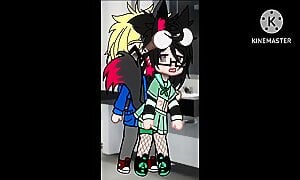 Femboy CatMungo gets fucked and inflated with cum
