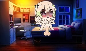 Eve got fucked by a floating dick