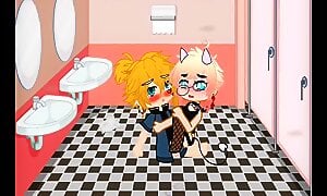 Fucking in the bathroom at a club (request GavinLovesGacha)