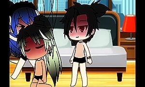 A maid gets fucked by 2 boys