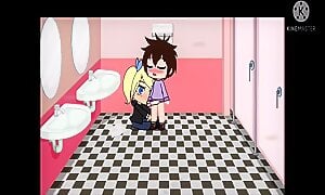 Gacha Fun In The Bathroom