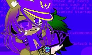 FNIA glitchtrap fucks my oc