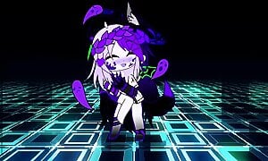 Glitch-Shiro bangs X-Chara
