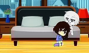 Frisk gets Caught. (gacha club)