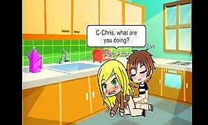 Chris Afton fucks stuck Clara Afton