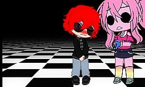Gacha oc gets a blowjob from mommy long legs