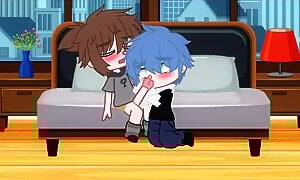Sex gacha club gay || yaoi hard || .cum_3.6