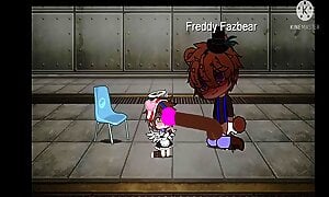 Freddy Fazbear fucks shrunken C.C Afton