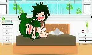 Deku does inko