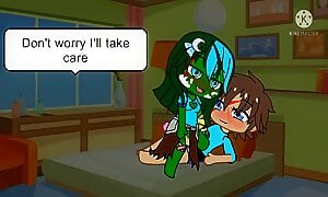 Steve fucks two zombies in his house