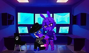 Five Nights in Anime: Night 2|| Bonnie|| Futa x Male