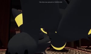 Thick furry butt ripping ass on cute Umbreons face