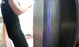 Girl camara farting