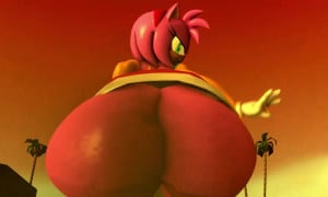 Amy Rose Anal Vores rouge and tries to seduce sonic