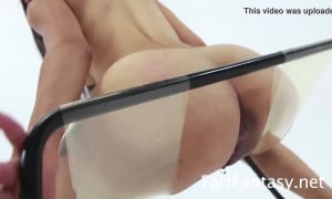 Latina girl crystal farts