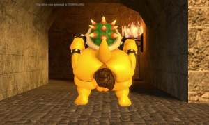 Bowser poots from too much beans~