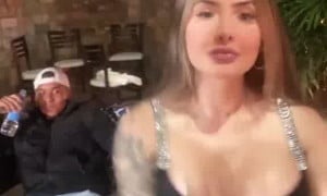 Aline Farias Dance Show Bigtits