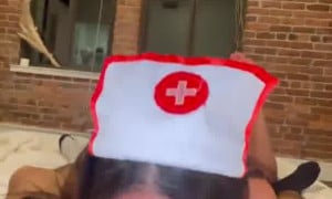 Izzy Green slutty nurse f.ucking with big cock