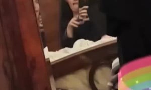 Italian girl farting