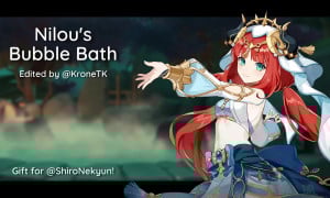 Nilou's Bubble Bath (Fart Fetish Audio)