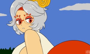 Anime girl face fart animations compelation