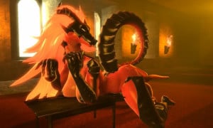 Royal Dragon Face-fart