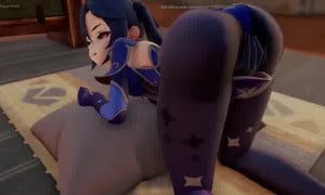 Mona farts on Lumine - video 2