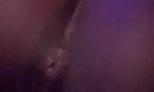 Ebony bare ass fart