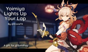 Yoimiya Lights Up Your Lap (Fart Fetish Audio)